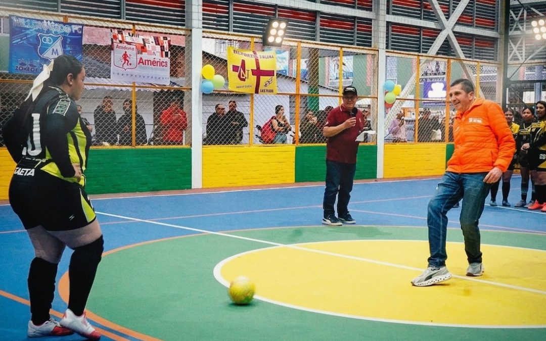 Chía reabre el Polideportivo Mercedes de Calahorra