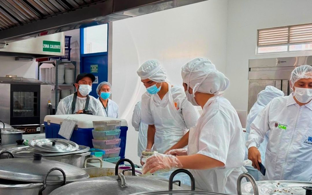 Chía estrena comida caliente en el PAE
