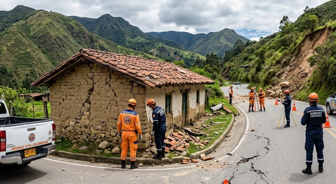 Terremoto de magnitud 7,4 en Colombia