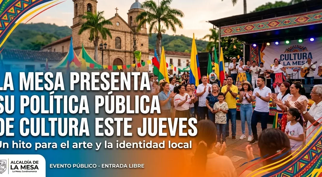 La Mesa presenta su Política Pública de Cultura este jueves